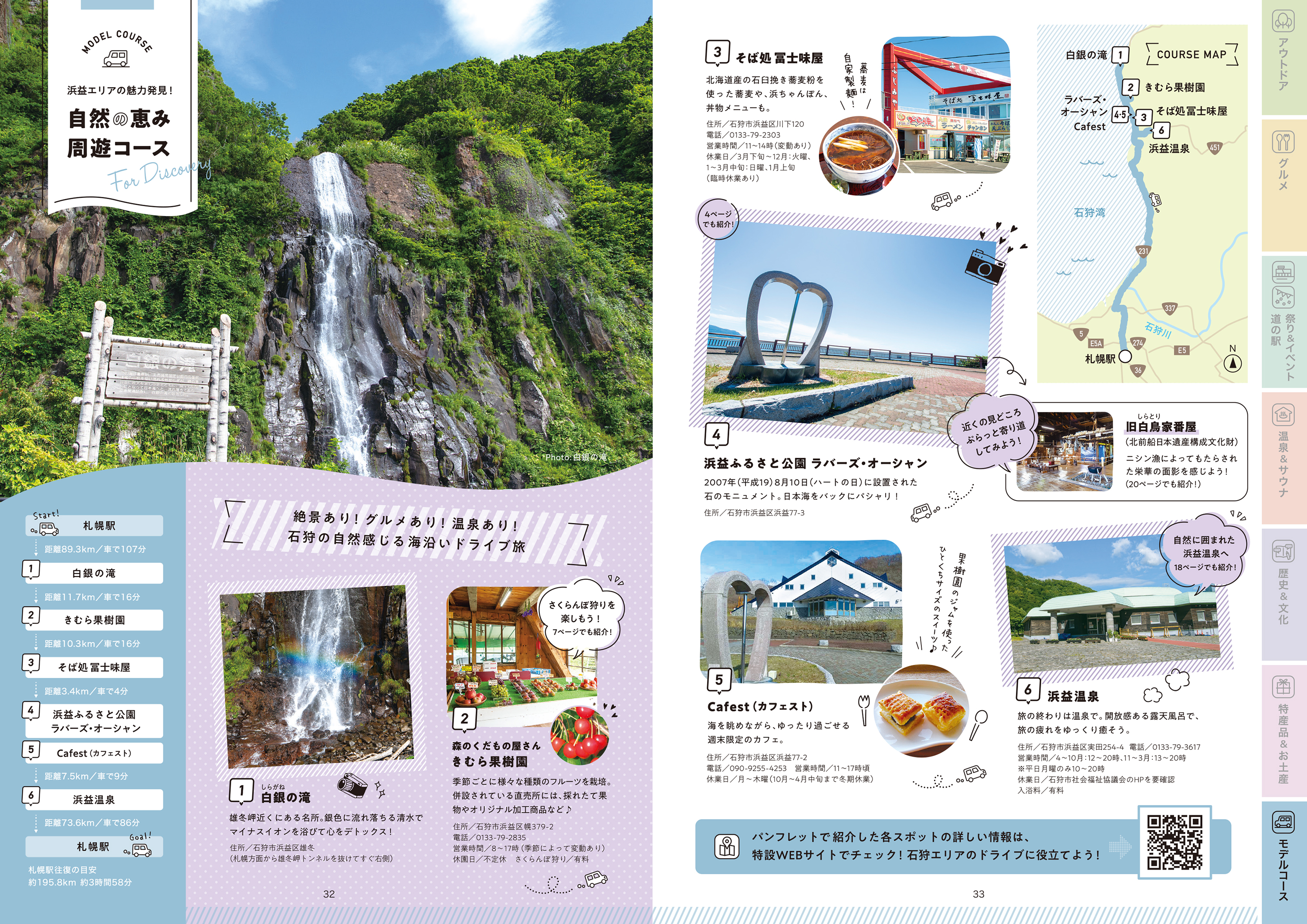 自然の恵み周遊コース